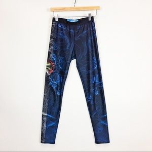 Kind Design Topo Leggings Colorado Map.